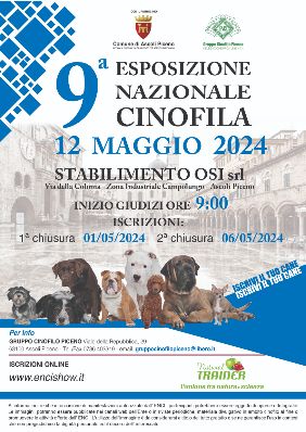 9^ Esposizione nazionale cinofila