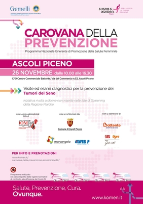 Carovana della prevenzione - Ascoli Piceno - 26 novembre 2022