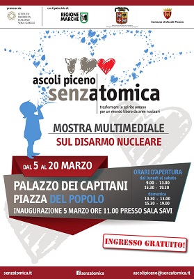 Locandina Mostra - Senzatomica
