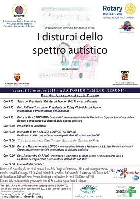 Locandina I disturbi dello spettro autistico 