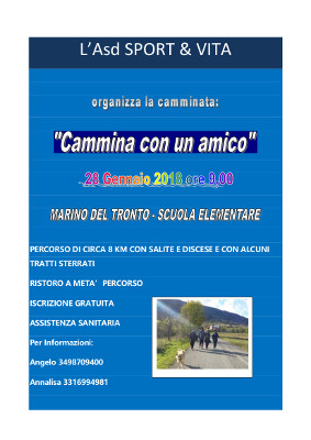 Cammina con un amico