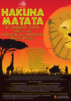 Locandina Hakuna Matata 