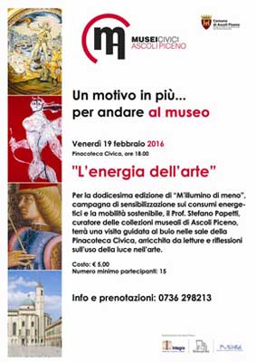 Locandina un motivo in piu per andare al museo