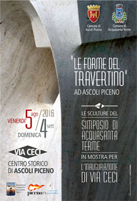 Le forme del travertino