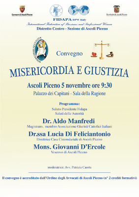 Convegno "Misericordia e giustizia"