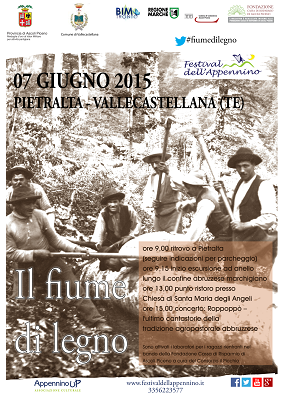 Locandina - Il fiume di legno - 7 giugno