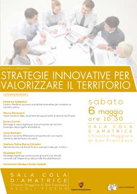 Strategie innovative per valorizzare il territorio