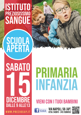 Scuola aperta - Istituto Preziosissimo Sangue