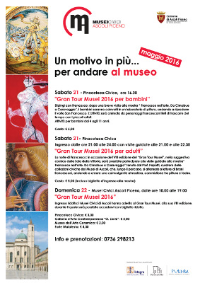Un motivo in più... per andare al museo - Maggio 2016