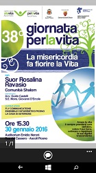 Locandina La misericordia fa fiorire la Vita