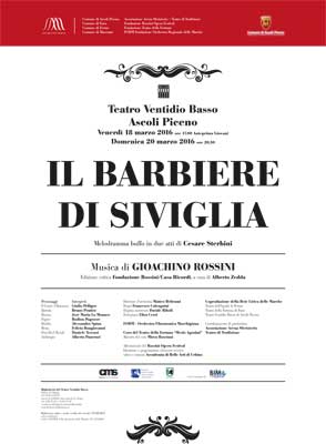 Locandina Il Barbiere di Siviglia