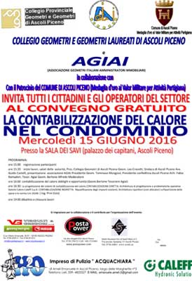 Convegno La contabilizzazione del calore nel condominio