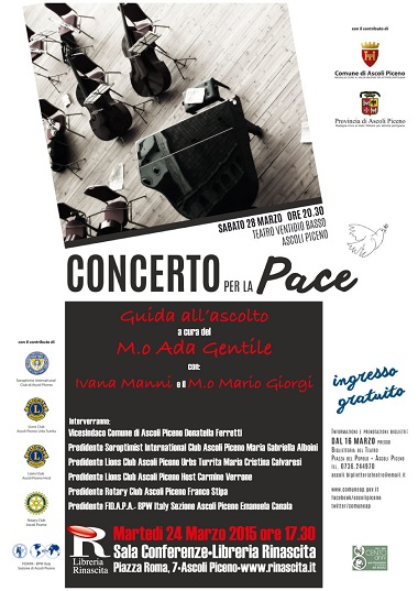Guida all'ascolto Concerto per la pace 