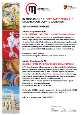 " Distrarte Festival"  Ascoli Musei Propone