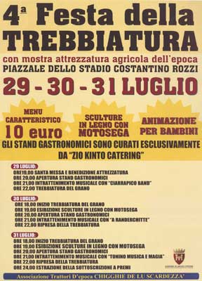4ª Festa della trebbiatura