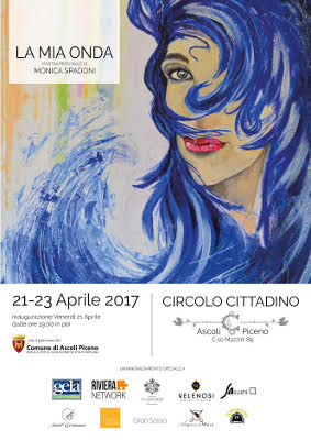 Mostra "La mia Onda" Personale di Monica Spadoni. 