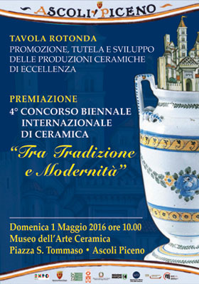 Premiazione 4° Concorso Biennale Internazionale di Ceramica