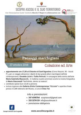 Colazione ad Arte - Paesaggi marchigiani