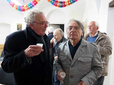 Alberto Farina con il Professor D'Isidoro