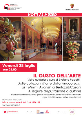Notti al Museo - Il Gusto dell'Arte