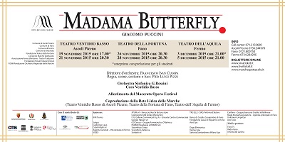 Locandina Madama Butterfly
