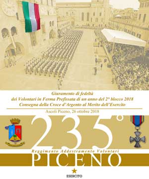 Cerimonia di Giuramento Solenne di Fedeltà alla Repubblica Italiana