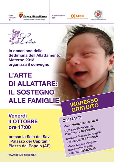 L'arte di Allattare: il sostengo alle famiglie