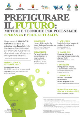 Prefigurare il futuro: metodi e tecniche per potenziare speranza e progettualità