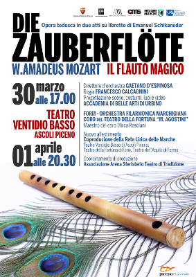 Opera lirica - Il Flauto Magico di W. A.Mozart - anteprima giovani