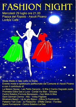 Locandina Fashion Night 