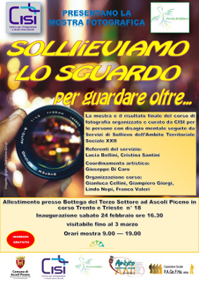 Solliieviamo lo sguardo per guardare oltre...