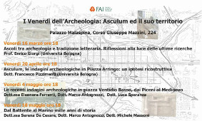 I venerdì dell'Archeologia: Asculum e il suo territorio