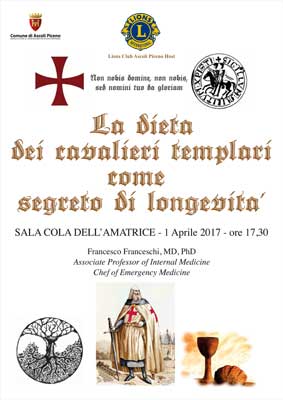 La dieta dei cavalieri templari come segreto di longevità
