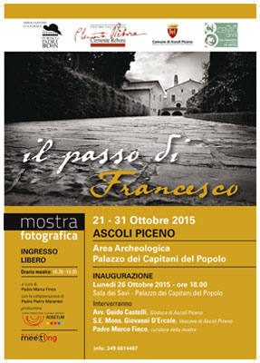Mostra fotografica "Il passo di Francesco"