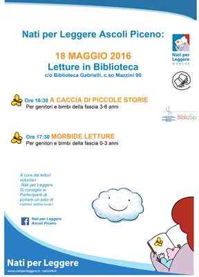 Nati per leggere 18 maggio 2016