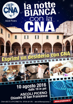 la notte Bianca con la CNA