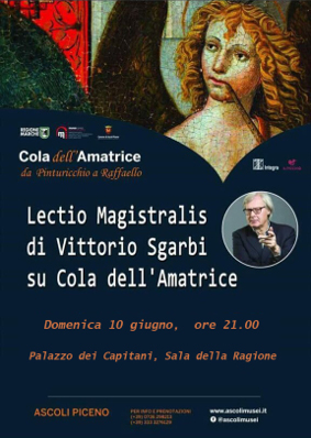 Lectio Magistralis di Vittorio Sgarbi su Cola dell'Amatrice