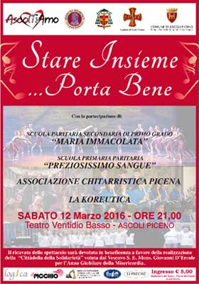 Locandina Stare insieme...porta bene