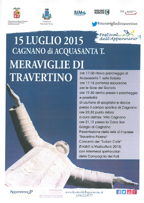 Locandina Meraviglie di Travertino