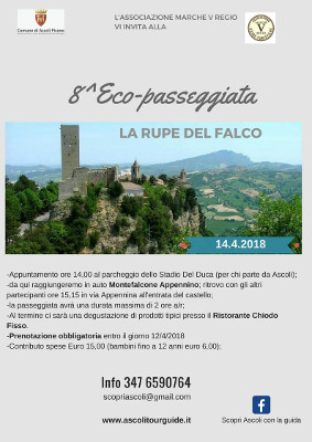 8° Eco-passeggiata - La rupe del falco