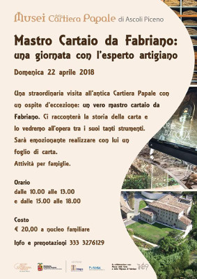 Mastro Cartaio da Fabriano: una giornata con l'esperto artigiano!