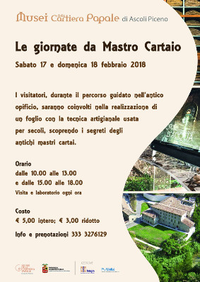 Le giornate da Mastro Cartaio