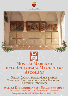 Mostra Mercato dell'Accademia Maiolicari Ascolani