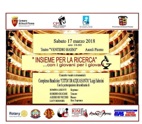 "Insieme per la ricerca"...con i giovani per i giovani
