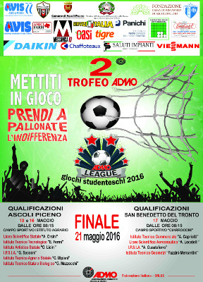 Locandina 2° Trofeo Admo