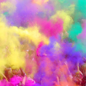 Holi summer festival