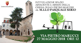 Intitolazione spazio adiacente l'abside della Chiesa di S. Pietro Martire