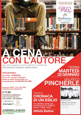 A cena con l'autore