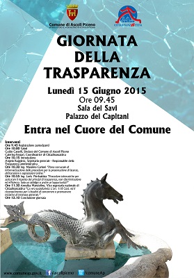 Giornata della Trasparenza - 15 giugno 2015