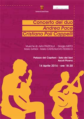 Concerto del duo Andrea Pace e Cristiano Poli Cappelli